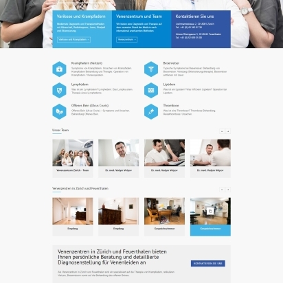 Phlebology center in Zurich
